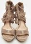 Fendi Vintage Pre-owned Mesh sandals Gray Dames - Thumbnail 3