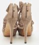Fendi Vintage Pre-owned Mesh sandals Gray Dames - Thumbnail 5