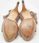 Fendi Vintage Pre-owned Mesh sandals Gray Dames - Thumbnail 6