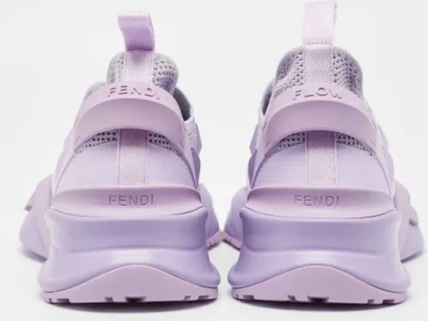 Fendi Vintage Pre-owned Mesh sneakers Purple Heren