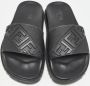 Fendi Vintage Pre-owned Rubber sandals Black Heren - Thumbnail 3