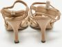 Fendi Vintage Pre-owned Satin heels Beige Dames - Thumbnail 4