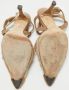 Fendi Vintage Pre-owned Satin heels Beige Dames - Thumbnail 5