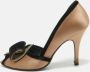 Fendi Vintage Pre-owned Satin heels Brown Dames - Thumbnail 2