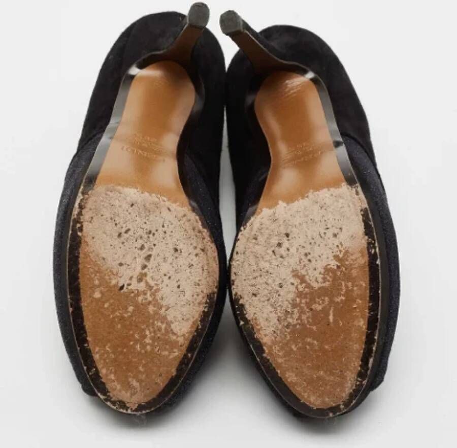 Fendi Vintage Pre-owned Suede boots Black Dames