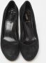 Fendi Vintage Pre-owned Suede heels Black Dames - Thumbnail 3