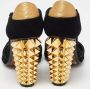 Fendi Vintage Pre-owned Suede sandals Black Dames - Thumbnail 5