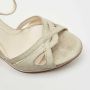 Fendi Vintage Pre-owned Suede sandals Gray Dames - Thumbnail 6