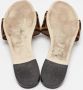 Fendi Vintage Pre-owned Velvet sandals Brown Dames - Thumbnail 6