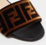 Fendi Vintage Pre-owned Velvet sandals Brown Dames - Thumbnail 8