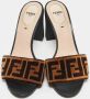 Fendi Vintage Pre-owned Velvet sandals Multicolor Dames - Thumbnail 2