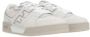 Fendi Witte Leren Sneakers met Grijze Details White Heren - Thumbnail 2