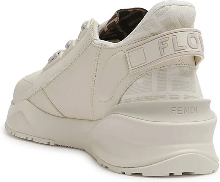 Fendi Witte Sneakers Verhogen Stijl Comfort White Heren