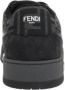 Fendi Zwarte FF Stof Lage Sneakers Gray Heren - Thumbnail 2