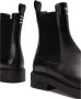 Fendi Zwarte Leren Chelsea Laarzen Metalen Stiksels Black Dames - Thumbnail 3