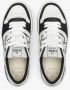 Fendi Zwarte Leren Sneakers met Witte Details Black Heren - Thumbnail 4