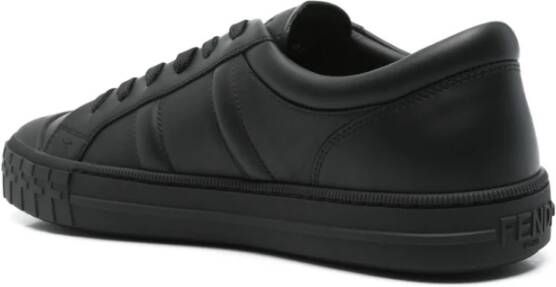 Fendi Zwarte Sneakers Stijlvolle Schoenen Black Heren