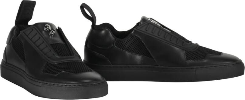 Ferrari Mesh Slip-On Sneakers Black Heren