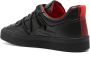 Ferrari Zwarte Leren Sneakers Paneelontwerp Black Heren - Thumbnail 3