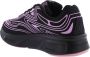 Fessura Dames Runflex 01 Sneaker Zwart Roze Black Dames - Thumbnail 2