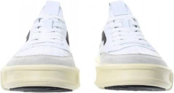 Fessura Sneakers van gerecycled leer met kurken binnenzool White Heren