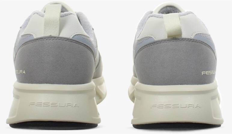 Fessura Stijlvolle Sneakers Gray Heren