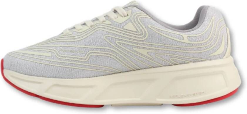 Fessura Winter Run Sneaker Beige Dames