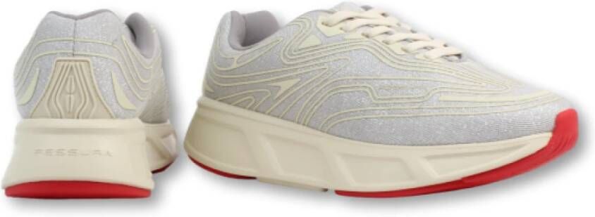 Fessura Winter Run Sneaker Beige Dames