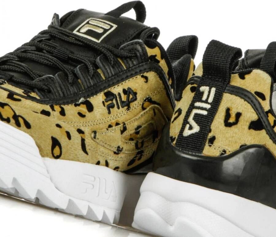 Fila Bassa Disruptor Premium Shoe in WMN Geel Dames