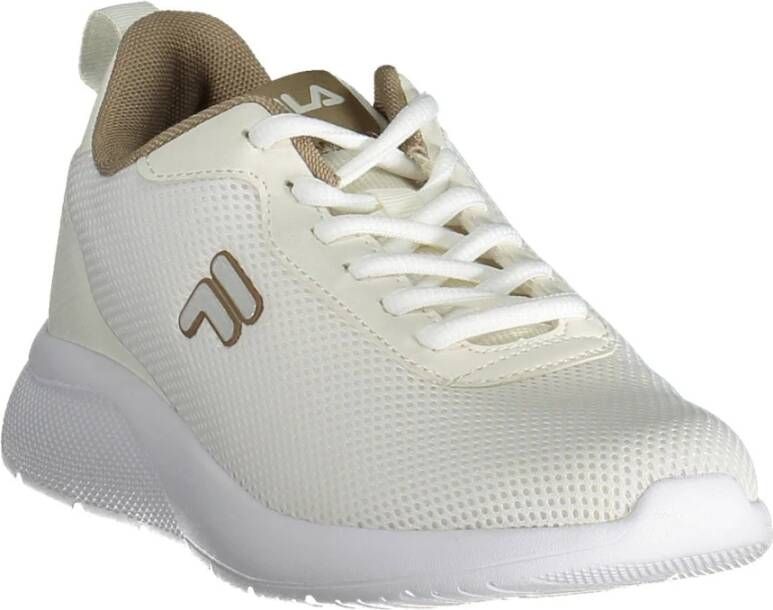 Fila Beige Synthetische Sneaker met Veters White Dames