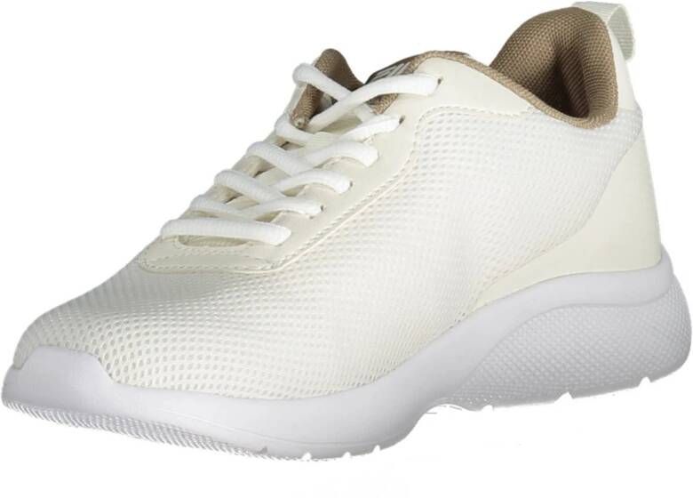 Fila Beige Synthetische Sneaker met Veters White Dames