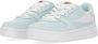 Fila Blauw Glas Lage Sneaker Perfo Blue Dames - Thumbnail 4