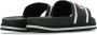 Fila Dames Sleehak Slippers Zwart Strepen Black Dames - Thumbnail 6