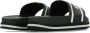 Fila Dames Sleehak Slippers Zwart Strepen Black Dames - Thumbnail 7