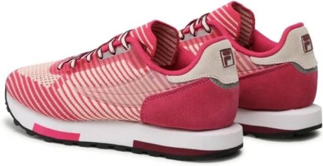 Fila Dames Sneakers Ronde Neus Synthetisch Leer Multicolor Dames