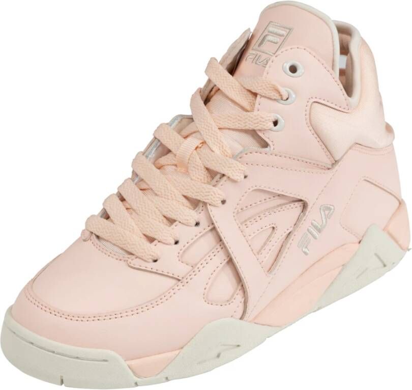 Fila Damestrainers Cage Mid Roze Dames