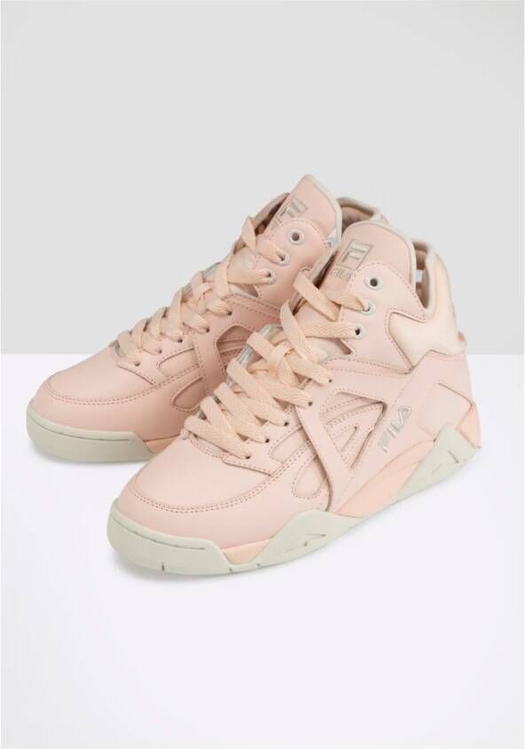 Fila Damestrainers Cage Mid Roze Dames