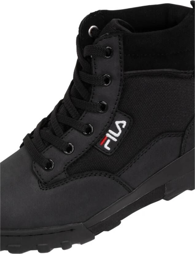 Fila Damestrainers Grunge Ii Mid Zwart Dames