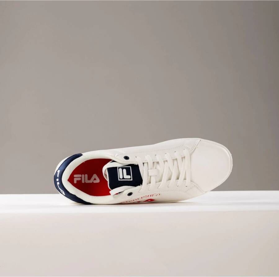 Fila Elegante Herensneakers Outlet Prijs White Heren