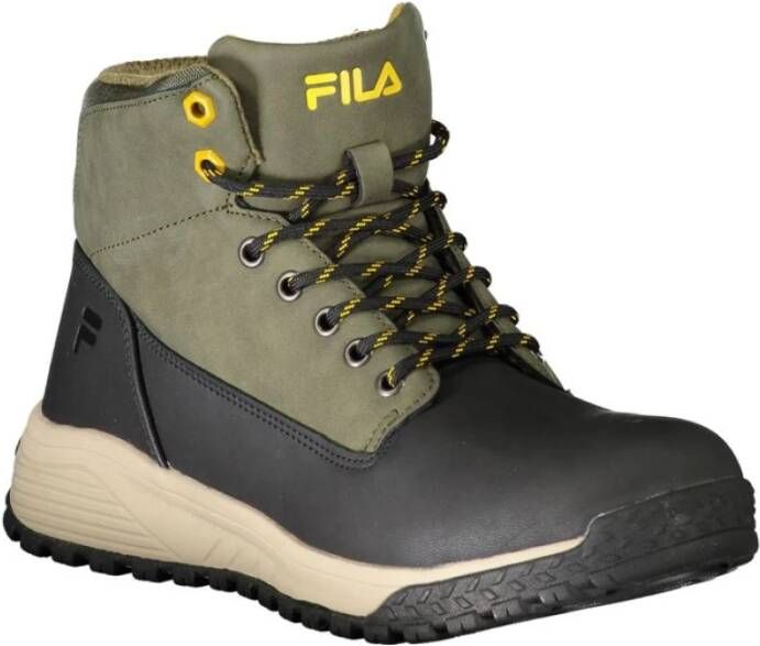 Fila Groene Polyester Herenlaarzen Green Heren