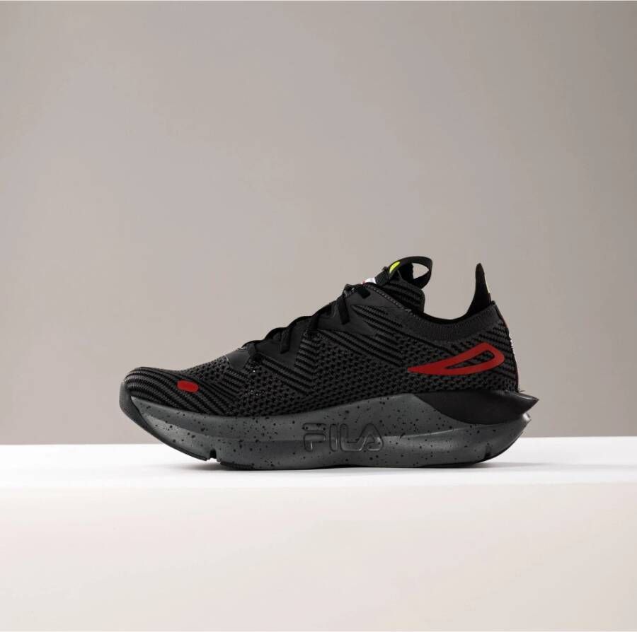 Fila Hardloopschoenen voor mannen en vrouwen Black Heren