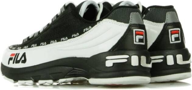 Fila Heren Casual Sneaker Wit Zwart Black Heren