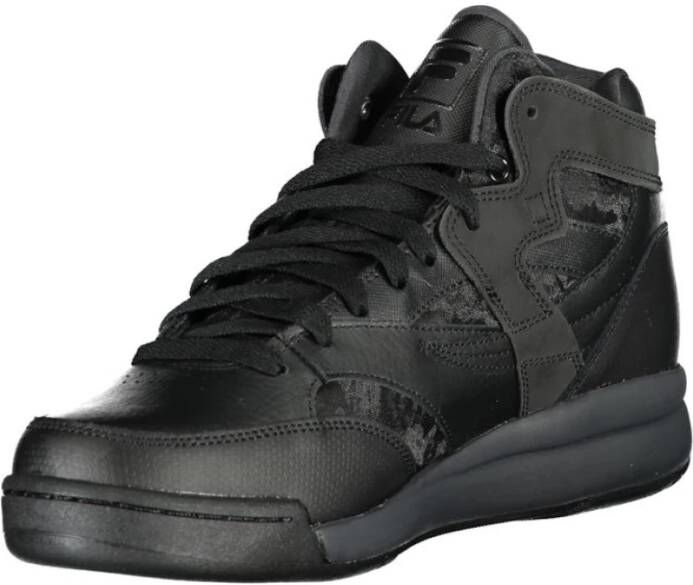 Fila High-Top Sneakers met Contrastdetails Black Heren