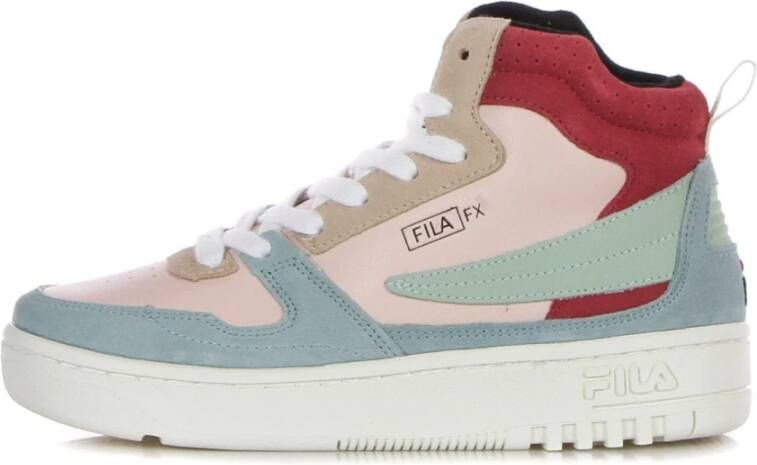 Fila Hoge Sneaker Multi Materiaal Multicolor Dames