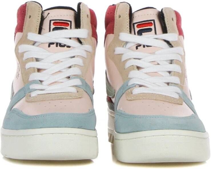 Fila Hoge Sneaker Multi Materiaal Multicolor Dames