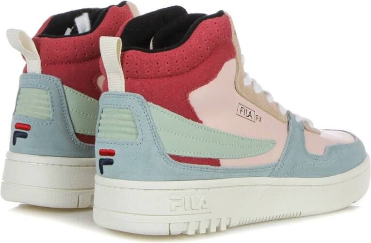 Fila Hoge Sneaker Multi Materiaal Multicolor Dames