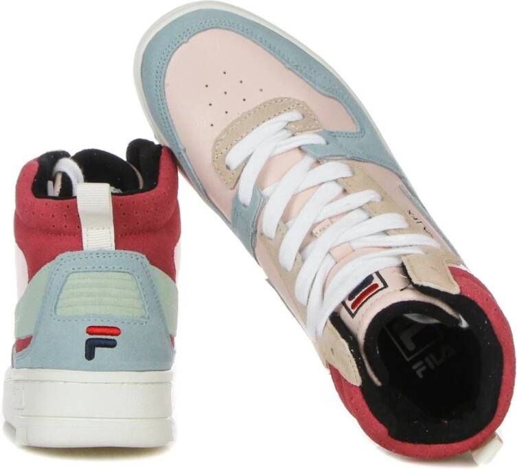 Fila Hoge Sneaker Multi Materiaal Multicolor Dames