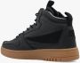 Fila Zwarte High-Top Sneaker Vetersluiting Black Heren - Thumbnail 43