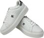 Fila Hoge Top Sneakers Wit Zwart White Dames - Thumbnail 2