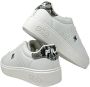 Fila Hoge Top Sneakers Wit Zwart White Dames - Thumbnail 3